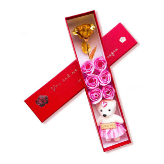Valentine-Gift-Pink-Rose-Flower-with-Teddy-Gift-Box-01